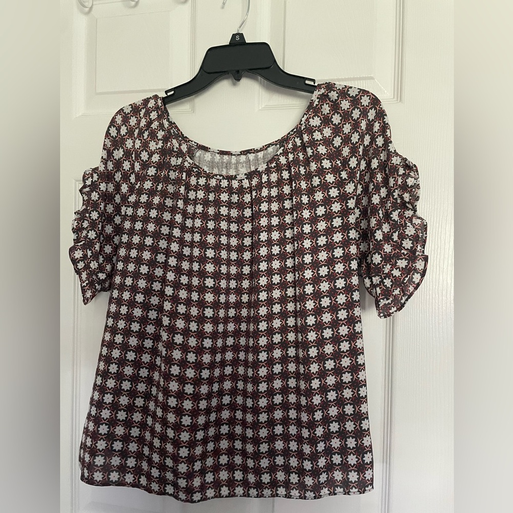 Large Loft Outlet flowery shirt.